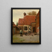 Chez mon voisin - Isidore Meyers — framed artwork on a wall