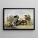 An Arab encampment - Isidore Pils — framed artwork on a wall