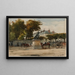 Artillerymen at the Tuileries, July 9, 1871 - Isidore Pils — framed artwork on a wall