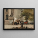 Campement d'artillerie place de la Bourse 4 juin 1871 - Isidore Pils — framed artwork on a wall
