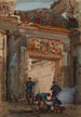 Ruins of the Mars Salon at the Palace of Saint-Cloud in 1871 - Isidore Pils — artwork view