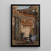 Ruins of the Mars Salon at the Palace of Saint-Cloud in 1871 - Isidore Pils — framed artwork on a wall