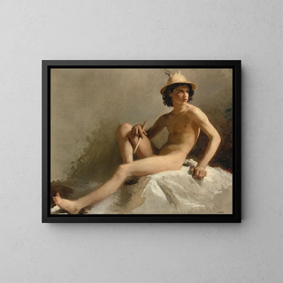 Study for Mercury - Isidore Pils — framed artwork on a wall