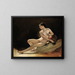 Study for the figure of the Seine for the Opéra Garnier in Paris - Isidore Pils — framed artwork on a wall
