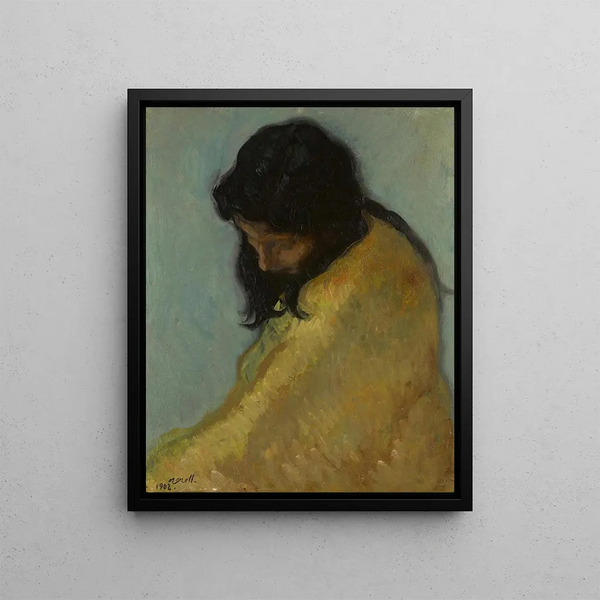 Comfort - Isidre Nonell — framed artwork on a wall