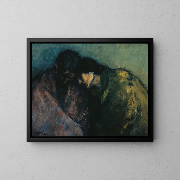 Difficulty - Isidre Nonell — framed artwork on a wall