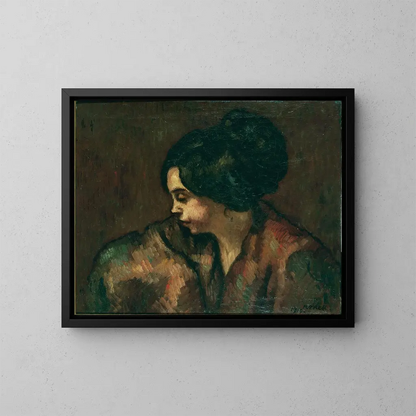 Lassitude - Isidre Nonell — framed artwork on a wall