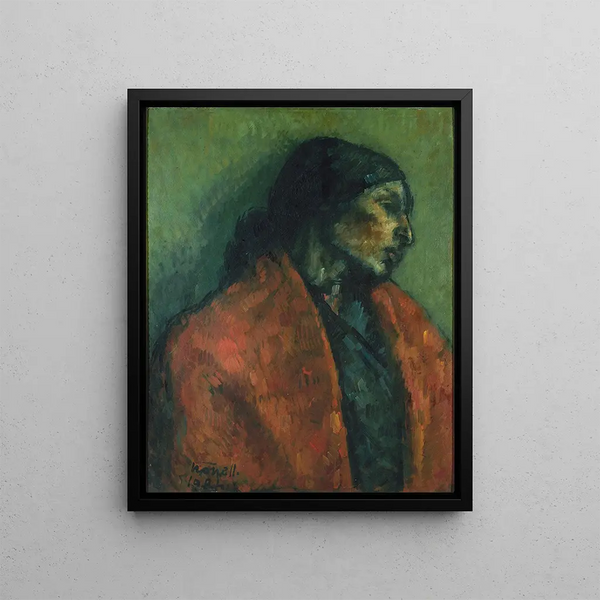 Paloma - Isidre Nonell — framed artwork on a wall