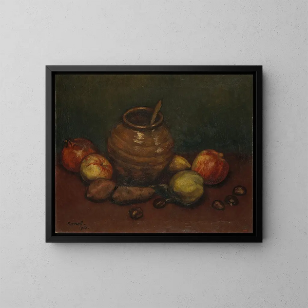 Still life - Isidre Nonell — framed artwork on a wall