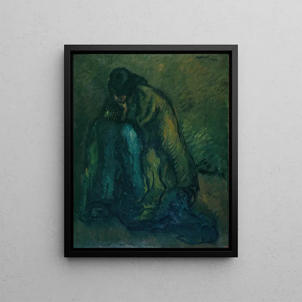 Pensée - Isidre Nonell — framed artwork on a wall