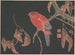 Parrot rouge sur la branche d'un arbre - Itō Jakuchū — artwork view