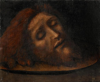 Saint John the Baptist's Head - Italian School — artwork view