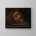 Saint John the Baptist's Head - Italian School — framed artwork on a wall
