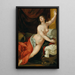 Lucrèce - Italian School — framed artwork on a wall