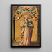the Coronation of the Virgin by angels holding the Child - Italian School — framed artwork on a wall