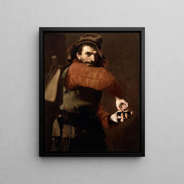 The Locksmith - Italian School — framed artwork on a wall