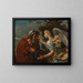 The Prophet Isaiah - Italian School — framed artwork on a wall
