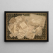 Trompe-l'œil of engravings and an alphabet book - Italian School — framed artwork on a wall
