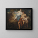 Venus, Mercury and Cupid - Italian School — framed artwork on a wall