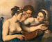 Junon, Cupid, and Venus - Italian-Flemish School — artwork view