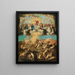The Last Judgment - Italian-Hispanic School — framed artwork on a wall