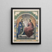 La Sainte Famille - Franz Ittenbach — framed artwork on a wall