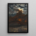 on the banks at dusk - Ivan Fedorovich Choultse — framed artwork on a wall