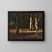 Forest of Fontainebleau in Autumn - Ivan Fedorovitch Choultse — framed artwork on a wall