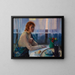 Reflection of the Afternoon - Ivan Gregorovitch Olinsky — framed artwork on a wall