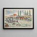 Repos des cavaliers - Ivan Ivanec — framed artwork on a wall