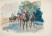 Patrouille à cheval de l'armée CK - Ivan Ivanec — artwork view
