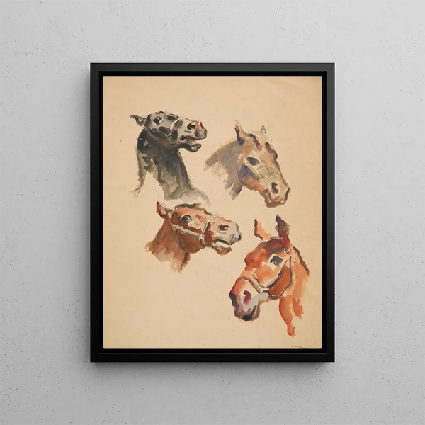 Étude bw koschik - Ivan Ivanec — framed artwork on a wall