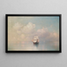 Calm Seas - Ivan Konstantinovich Aivazovsky — framed artwork on a wall