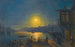 Lever de Lune sur la Corne d'Or - Ivan Konstantinovich Aivazovsky — artwork view