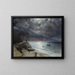 Night in Gurzof - Ivan Konstantinovich Aivazovsky — framed artwork on a wall