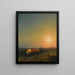 Labourer les champs en Crimée - Ivan Konstantinovich Aivazovsky — framed artwork on a wall