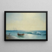 Marine Landing - Ivan Konstantinovich Aivazovsky — framed artwork on a wall