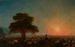 Bergers with a Flock of Sheep - Ivan Konstantinovich Aivazovsky — artwork view