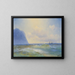 Boat at Sea - Ivan Konstantinovich Aivazovsky — framed artwork on a wall