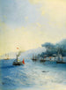 Navigation sur le Bosphore à Constantinople - Ivan Konstantinovich Aivazovsky — artwork view