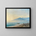 The Yalta Bay with the Magobi Mountains and Ai-Petri - Ivan Konstantinovich Aivazovsky — framed artwork on a wall