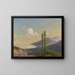 The road to Gurzuf, Crimea - Ivan Konstantinovich Aivazovsky — framed artwork on a wall
