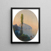 View of the Ayu Dag - Ivan Konstantinovich Aivazovsky — framed artwork on a wall