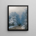 Winter Landscape - Ivan Konstantinovich Aivazovsky — framed artwork on a wall