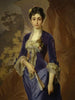 Portrait painting of Princess Maria G. Rayevskaya - Ivan Makarov — artwork view
