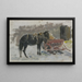 Horse and Cart - Ivan Semenovich Kulikov — framed artwork on a wall