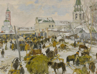 Murom City Square - Ivan Semenovich Kulikov — artwork view