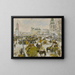 Murom City Square - Ivan Semenovich Kulikov — framed artwork on a wall
