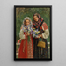 Young Peasant Women - Ivan Semenovich Kulikov — framed artwork on a wall