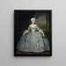 Portrait of Sarah Eleanore Fairmore - Ivan Vishnyakov — framed artwork on a wall